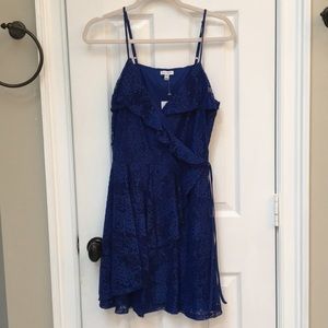 Love fire blue dress